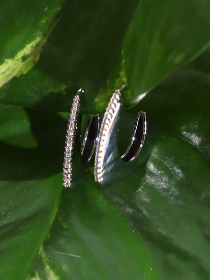 Glimmering Horizon Hoops