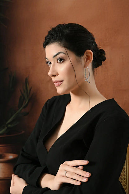 Frontier Glamour Hoop Earrings