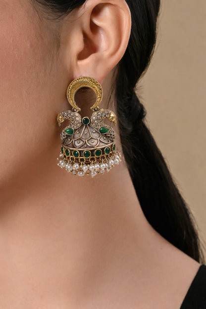 Gilded Plumage Earrings
