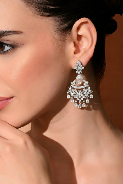Glimmering Chandelier Earrings