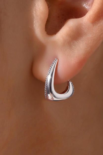 Glimmering Horizon Hoops