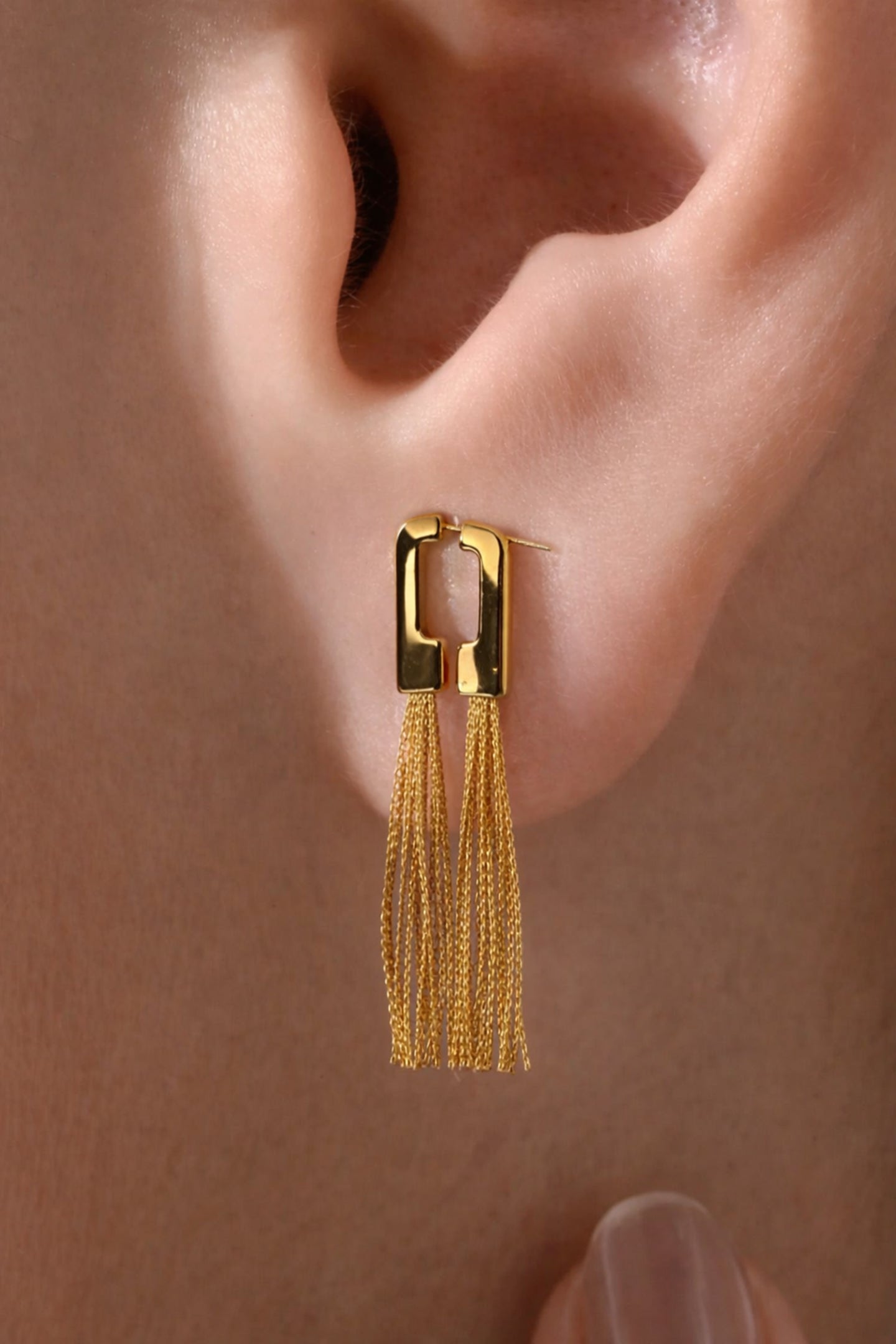 Gold Glamour Earrings