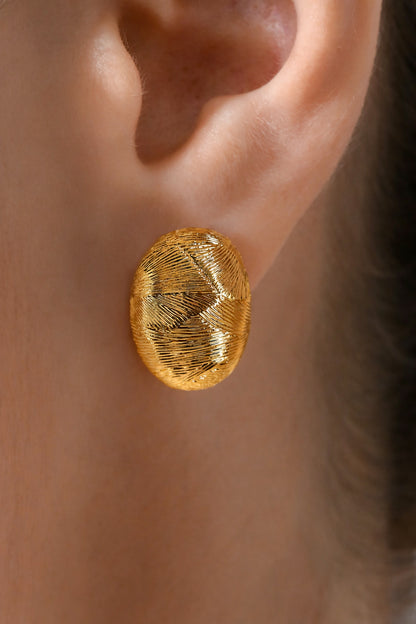 Golden Blossom Earrings