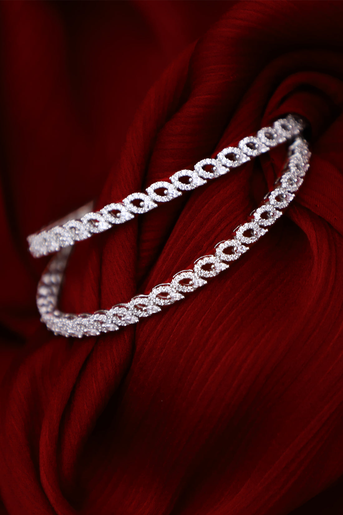 Diamond Elegance Bangles