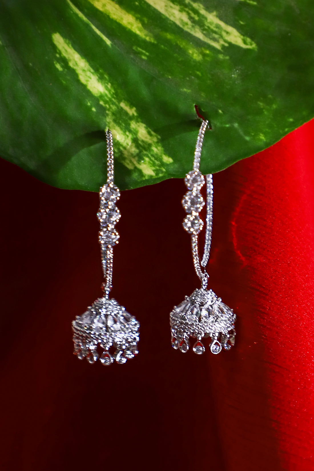 Alishba Hoop Jhumka Earrings