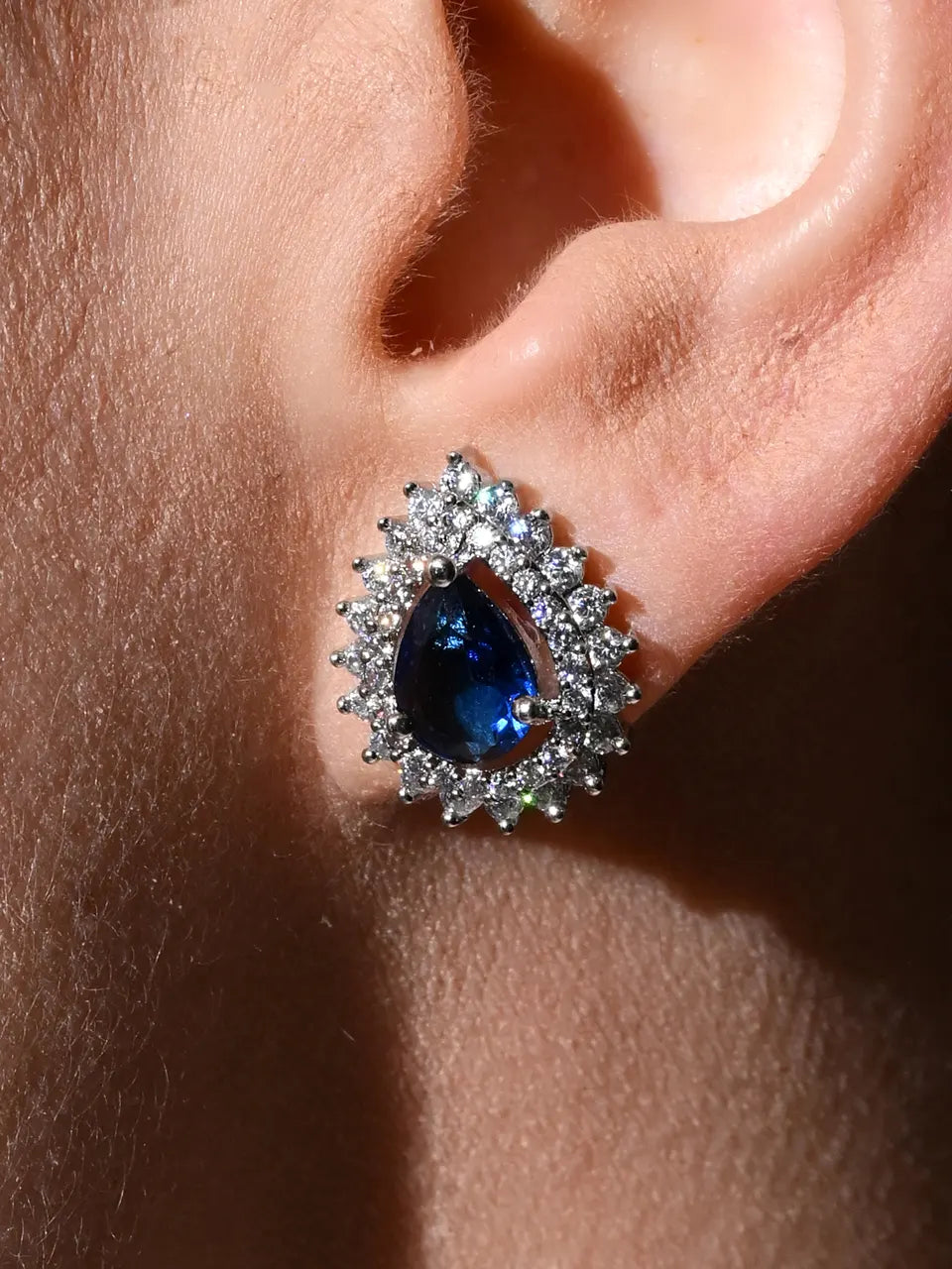 Midnight Teardrop Elegance Set