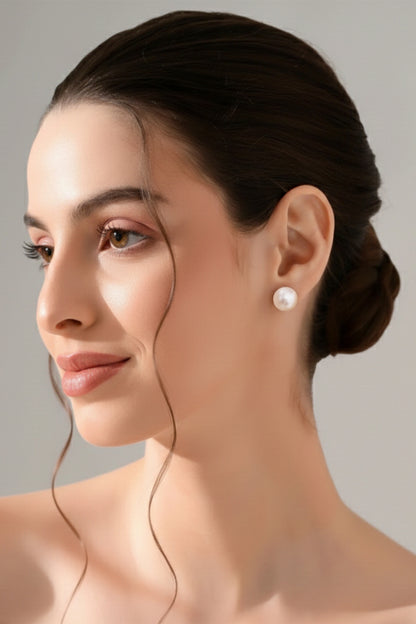 Raya Golden South Sea Pearl Studs