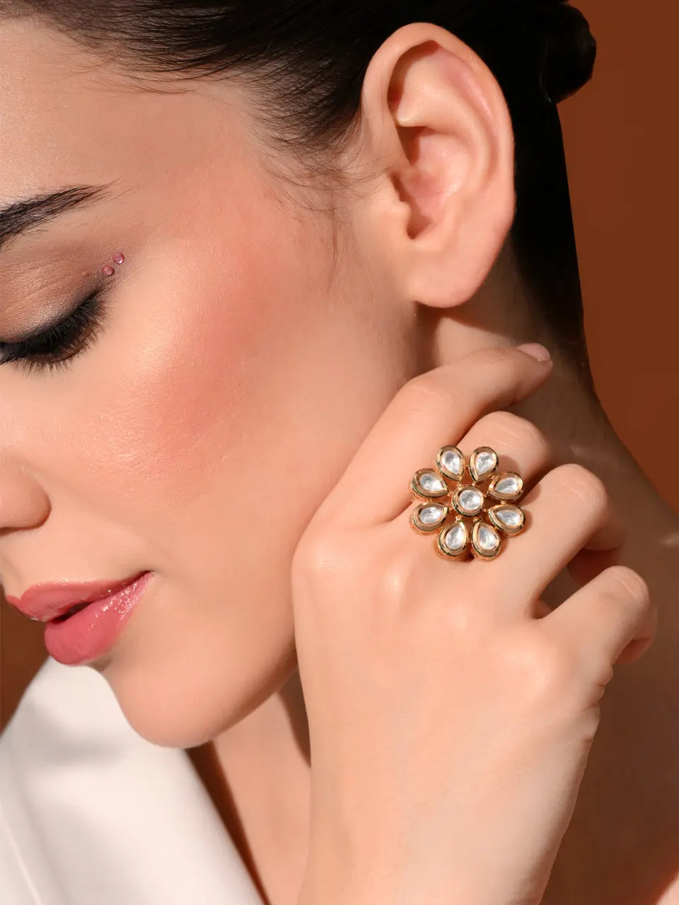 Crystal Bloom Ring