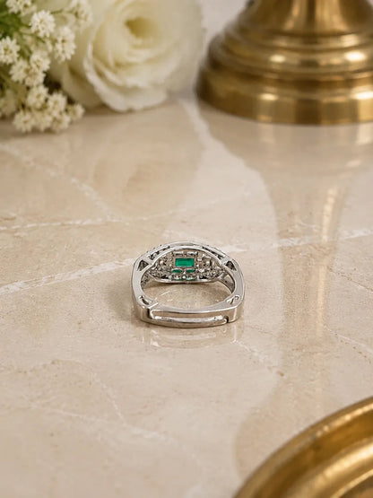Emerald Luxe Bracelet and Ring Set