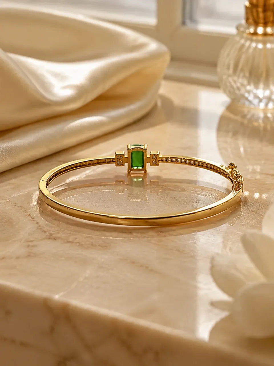 Emerald Luxe Crystal Bracelet