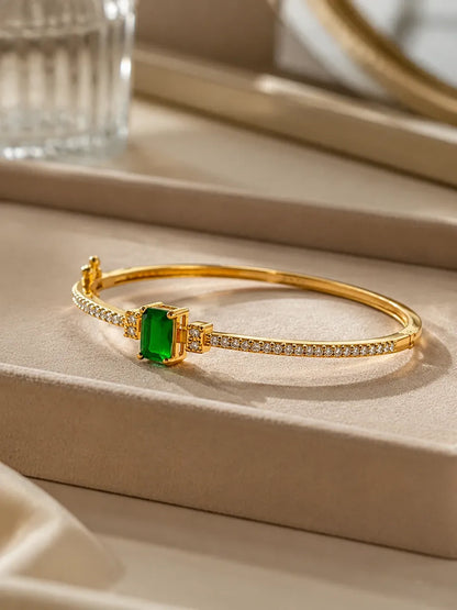 Emerald Luxe Crystal Bracelet