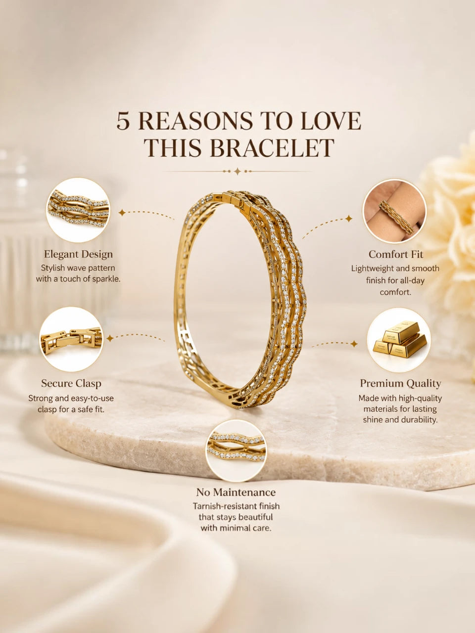 Regal Link Bracelet