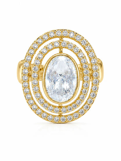 Celeste Halo Ring