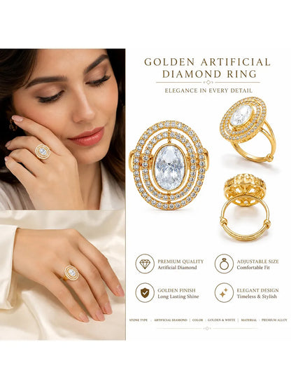 Celeste Halo Ring