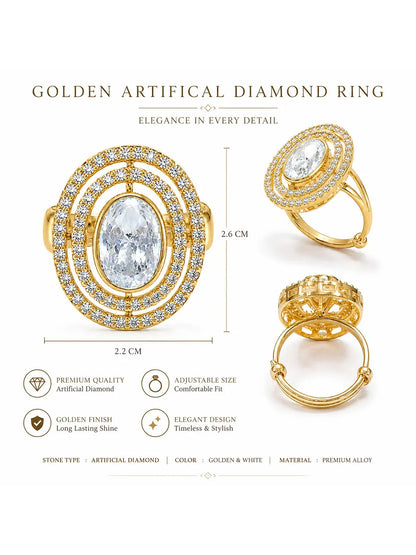 Celeste Halo Ring
