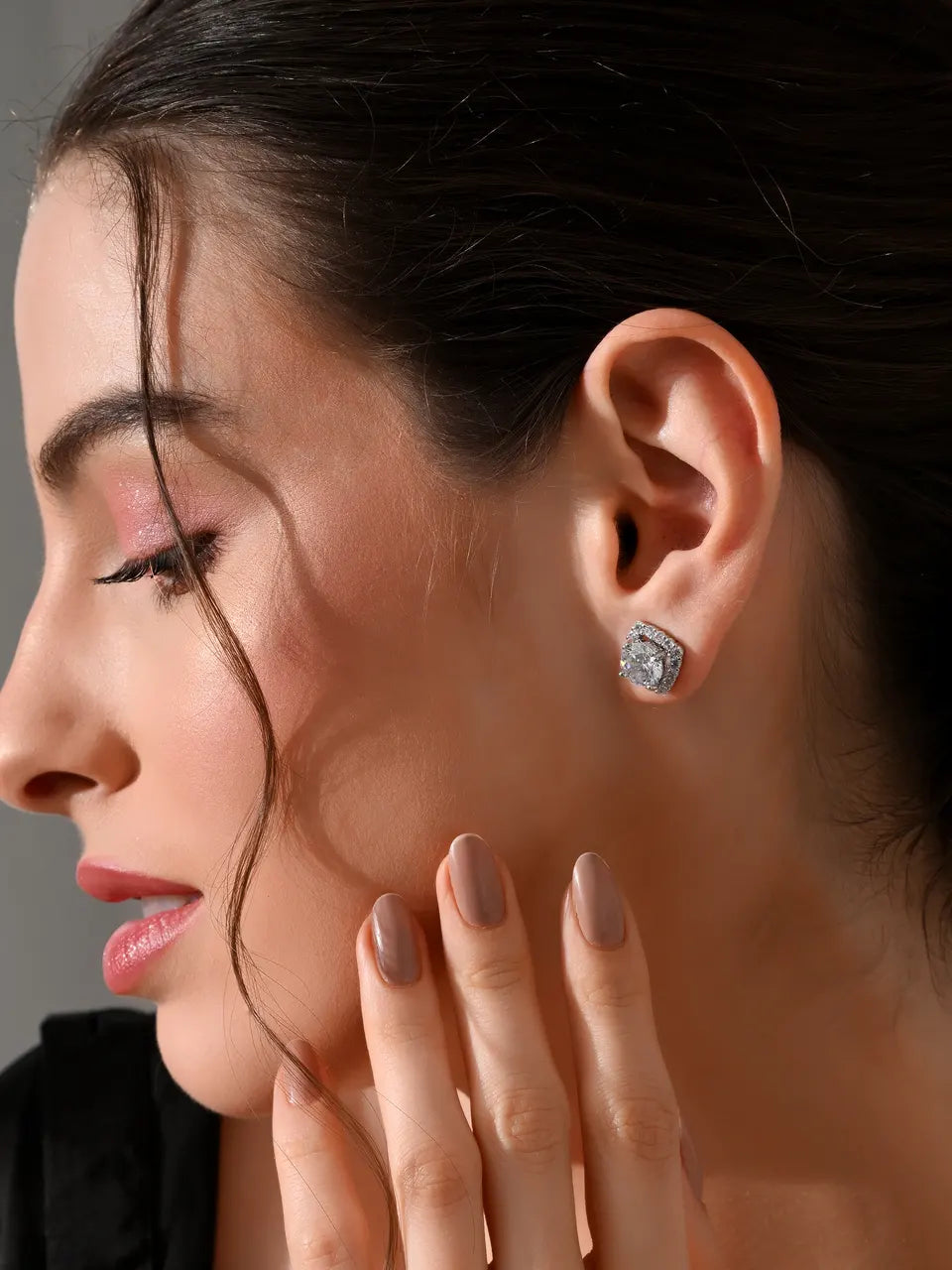 Celestial Shine Solitaire Studs