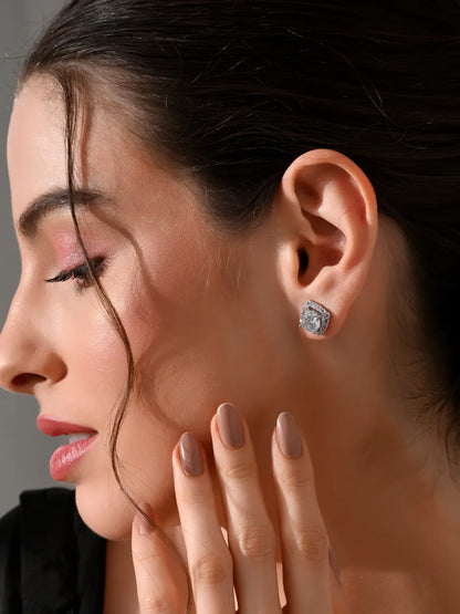 Celestial Shine Solitaire Studs