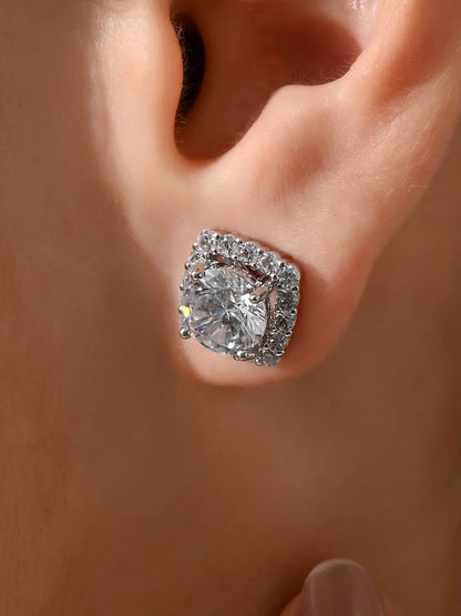 Celestial Shine Solitaire Studs