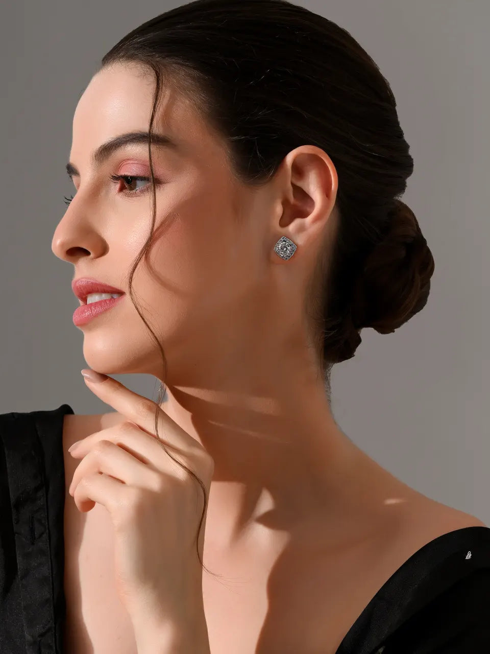 Celestial Shine Solitaire Studs