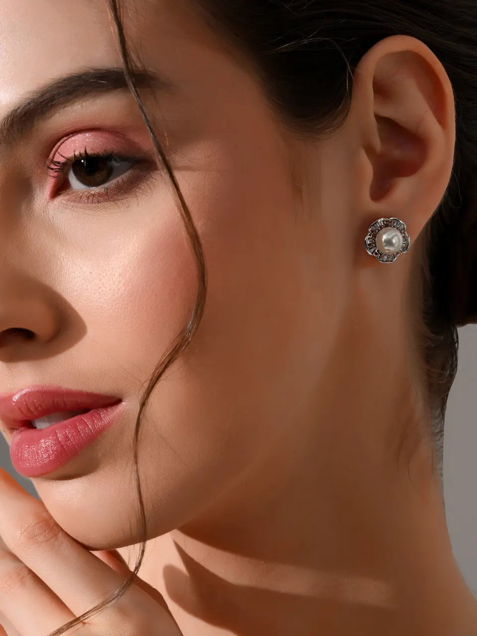 Pearl Blossom Radiance Studs