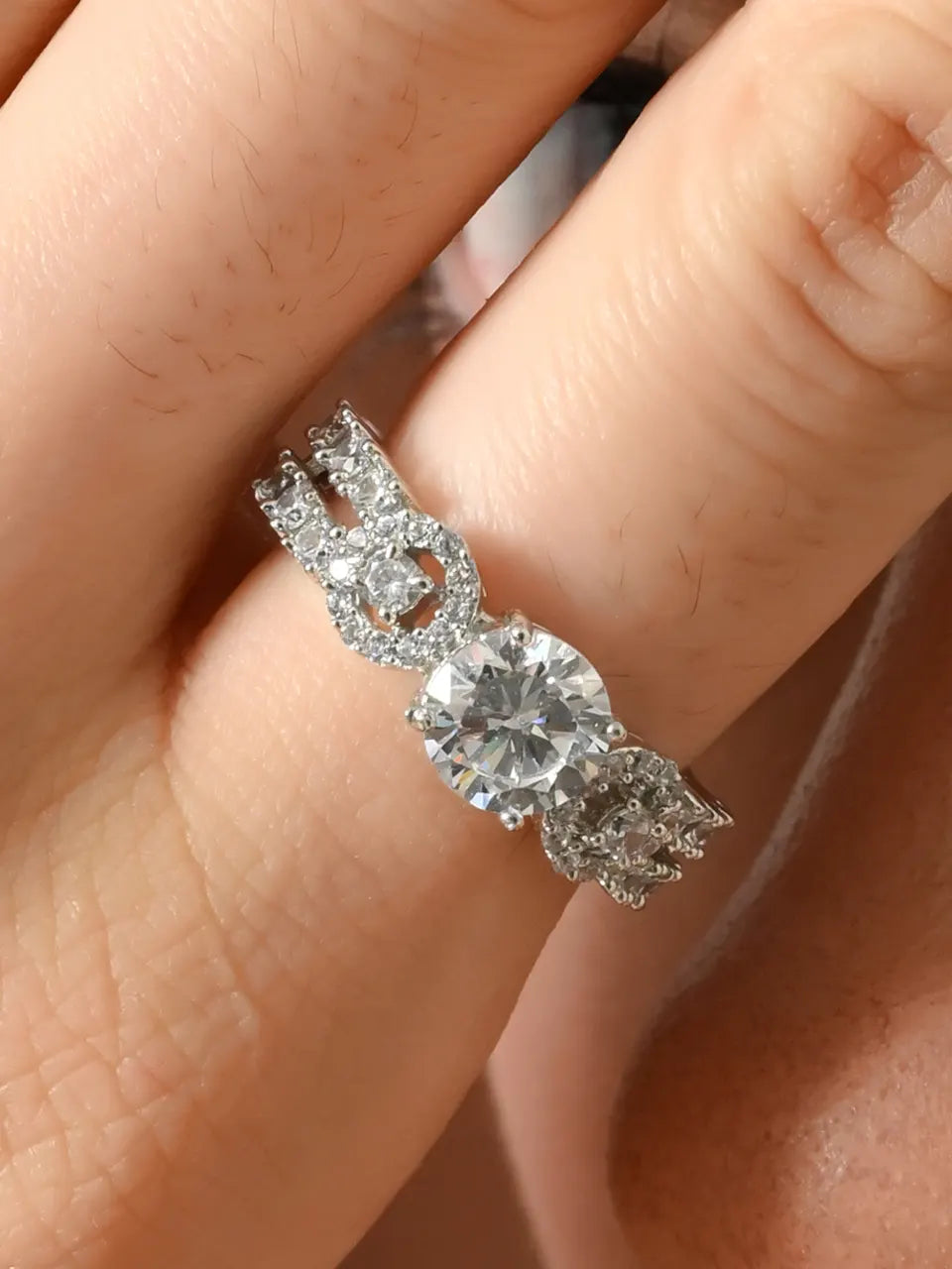 Silver Shine Eternal Beauty Ring