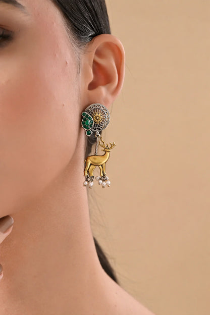 Sylvan Serenade Antique Earrings