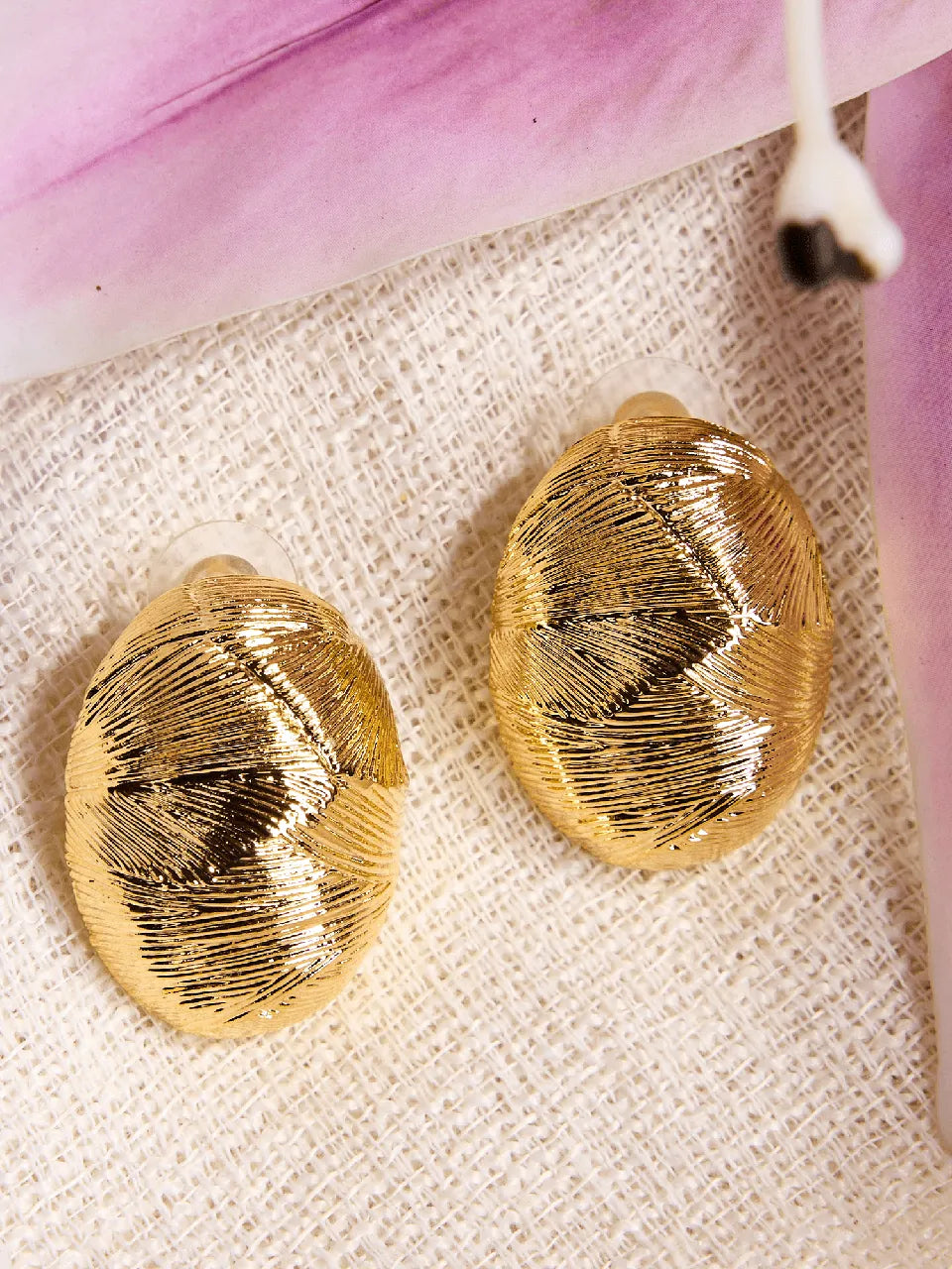 Golden Blossom Earrings