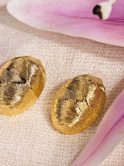 Golden Blossom Earrings