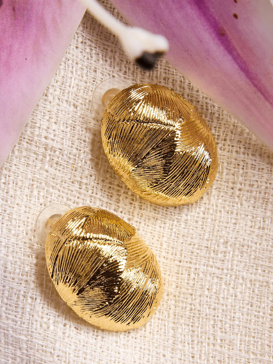 Golden Blossom Earrings
