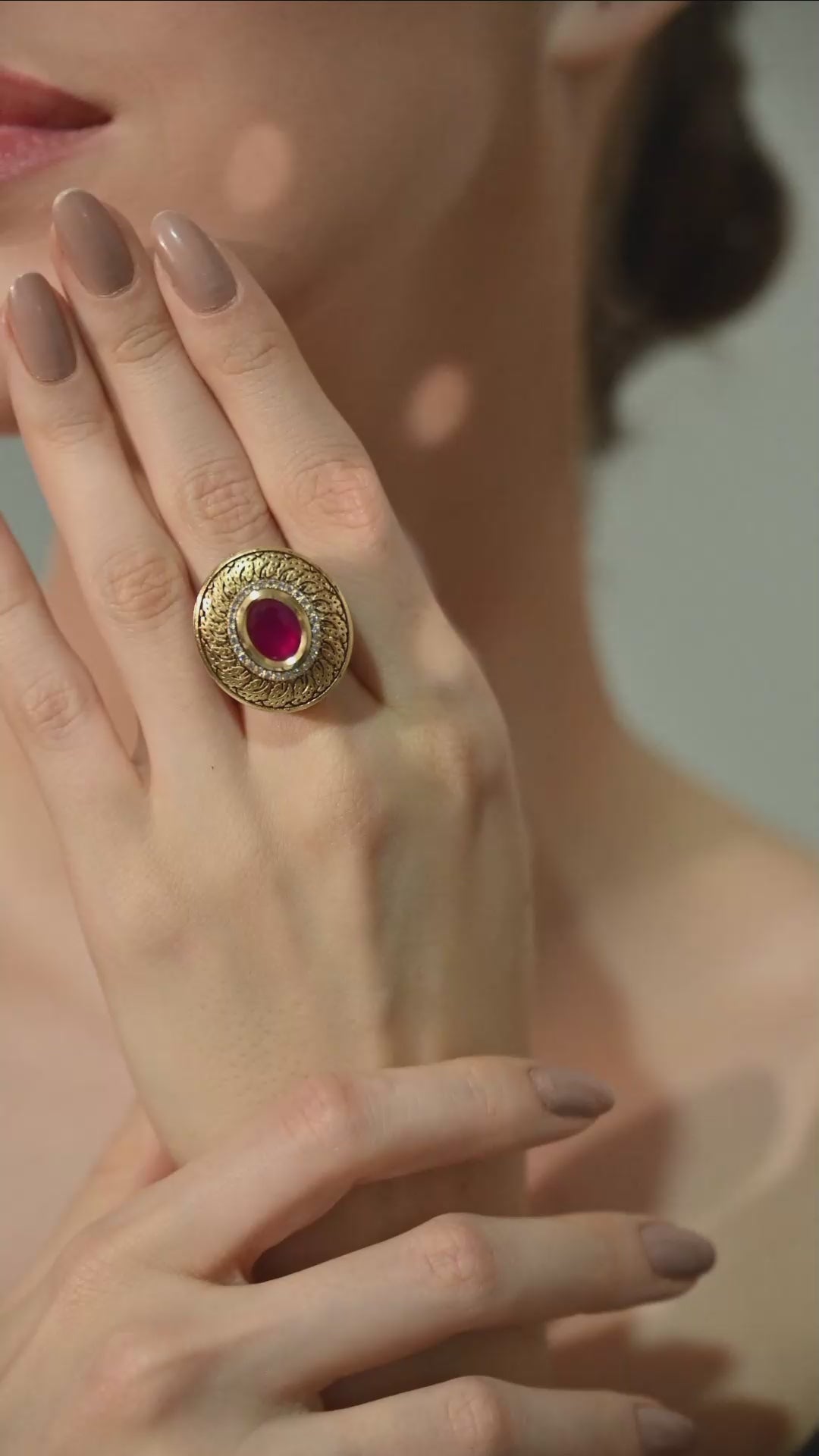 Regal Ruby Heritage Ring