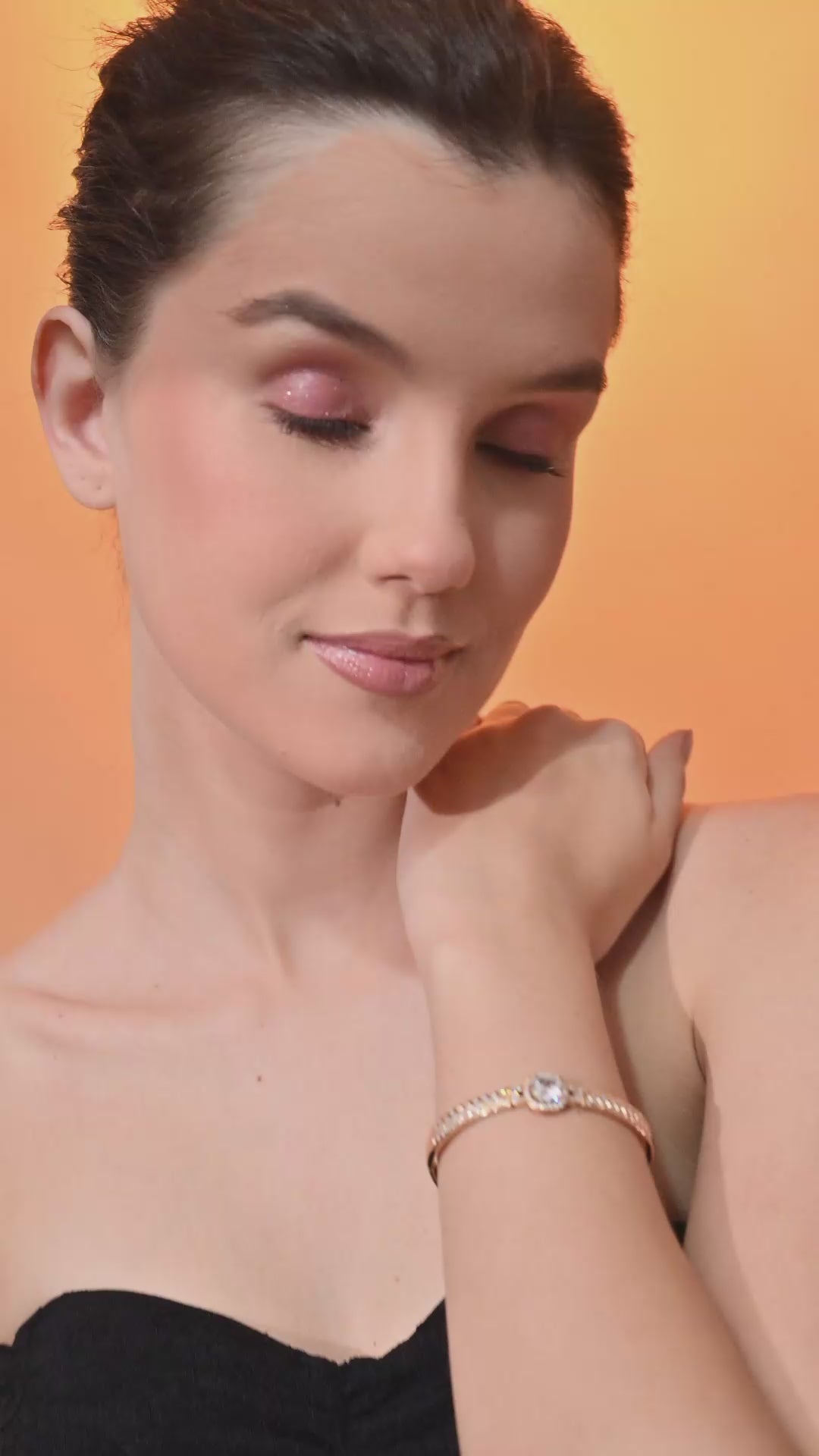 Radiant Solitaire Sparkle Bracelet